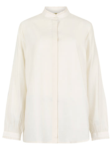 Dubarry Iris Women's ruffle trim blouse - Ivory